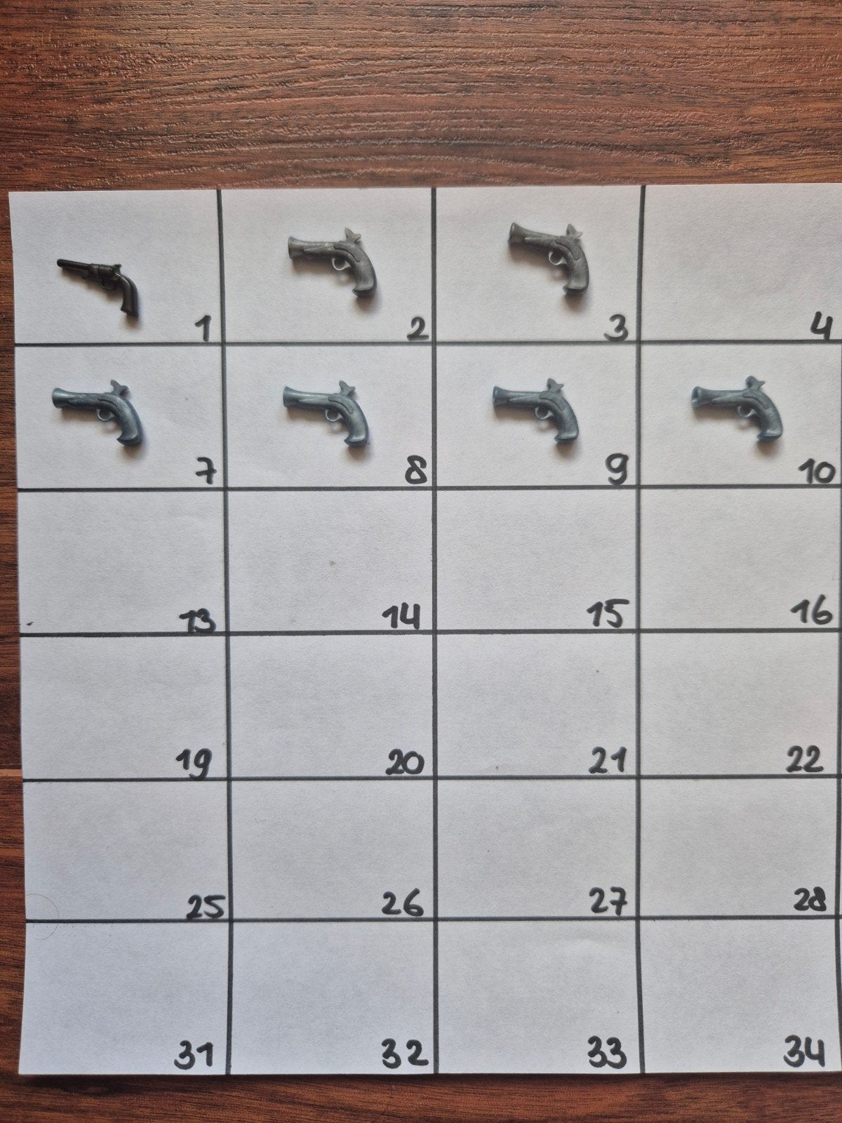 Playmobil onderdelen wapens, geweer, revolver, Ophalen of Verzenden, Gebruikt, Losse onderdelen, Overige typen