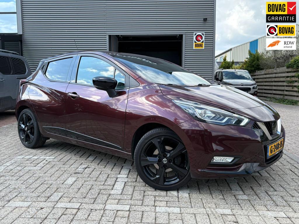 Nissan Micra 1.0 IG-T N-Style LEER,CAMERA,GARANTIE!, Auto's, Voorwielaandrijving, Automatische klimaatregeling, 101 pk, 999 cc