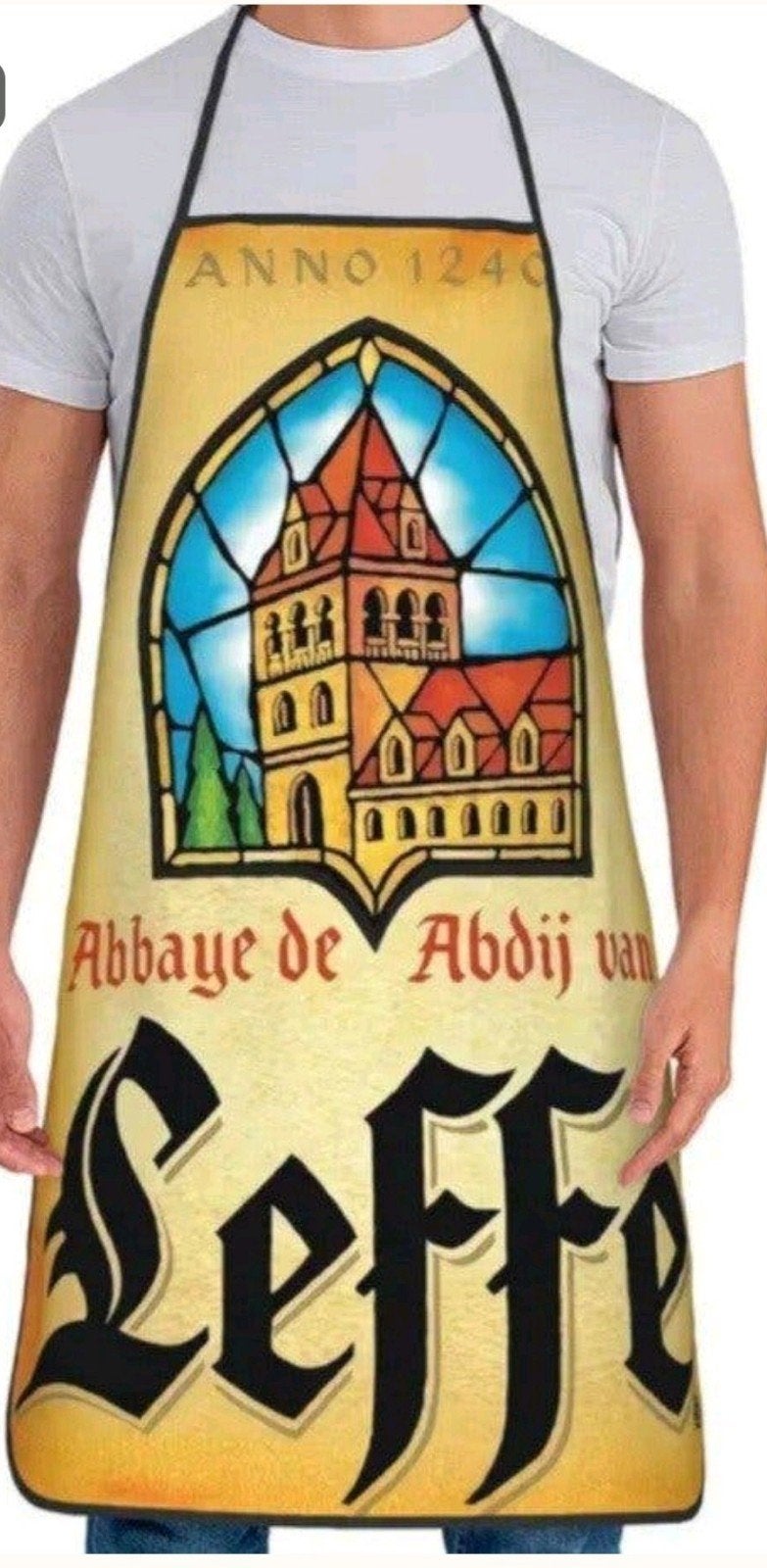 Leffe schort, perfect voor de man cave, bar of kroeg., Ophalen of Verzenden, Nieuw, Overige typen, Overige merken