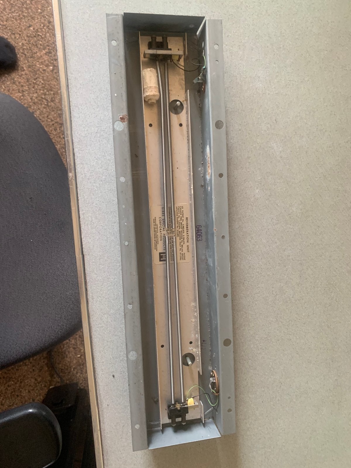 Vintage Gibbs Special Products Reverb Unit, Ophalen of Verzenden, Gebruikt, Reverb