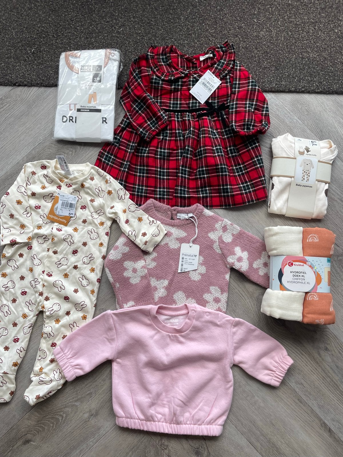 Kledingpakket meisje maat 68, Kinderen en Baby's, Ophalen of Verzenden, Nieuw, Meisje
