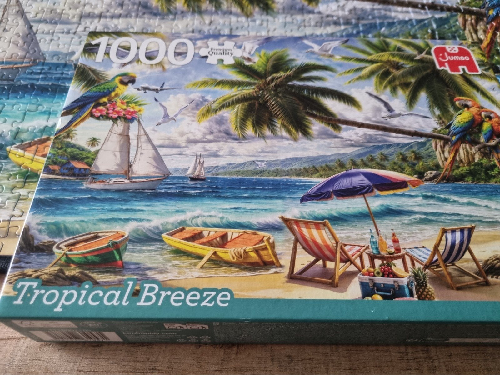 Tropical breeze, Ophalen of Verzenden, 500 t/m 1500 stukjes