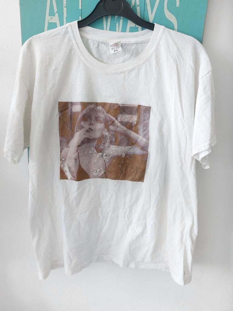 Vintage 80s Classic Movie Scarface "Elvira" T-shirt - Maat M, Kleding | Heren, Maat 48/50 (M), Wit, Ophalen of Verzenden, Fruit of the loom