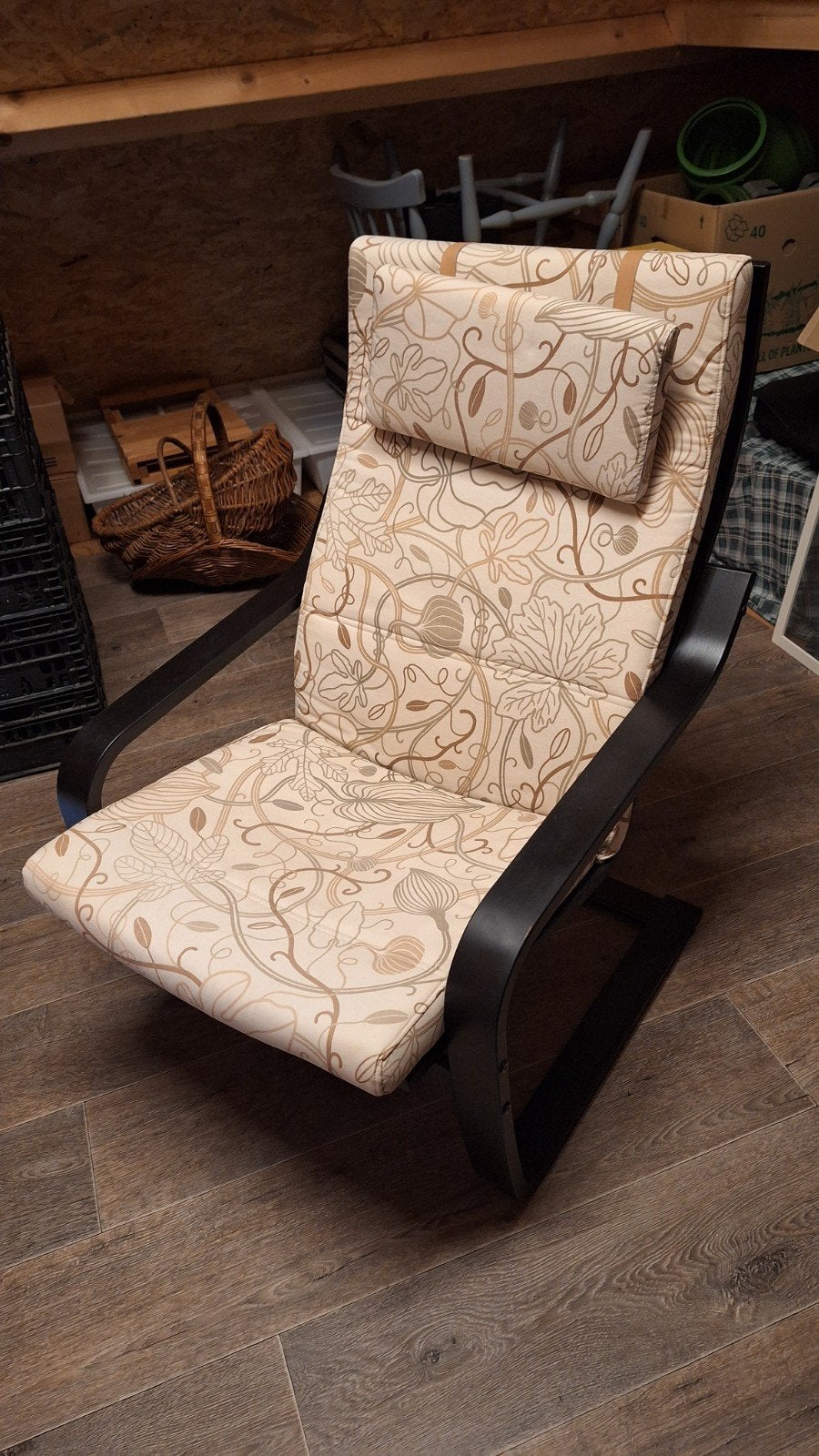 IKEA Poang faiteuil., Huis en Inrichting, Fauteuils, Ophalen, Modern, Comfortabel, Gebruikt, 75 tot 100 cm
