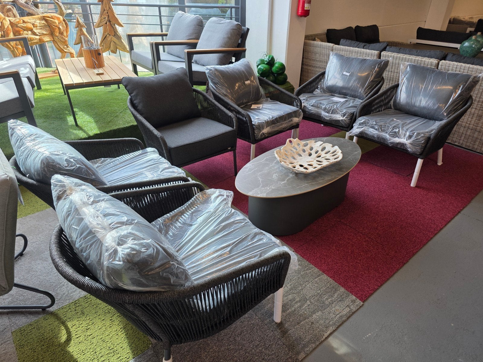 Mondial Living-stoel antraciet, Ophalen of Verzenden, Nieuw