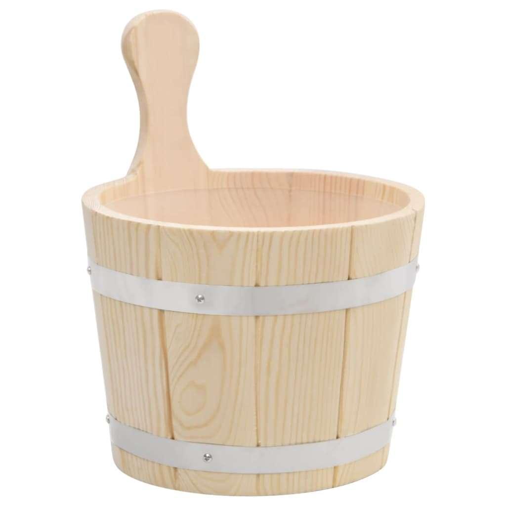 Sauna emmer en lepel grenenhout GRATIS BEZORGD!, Sport en Fitness, Sauna, Verzenden, Nieuw, Nvt, Nvt