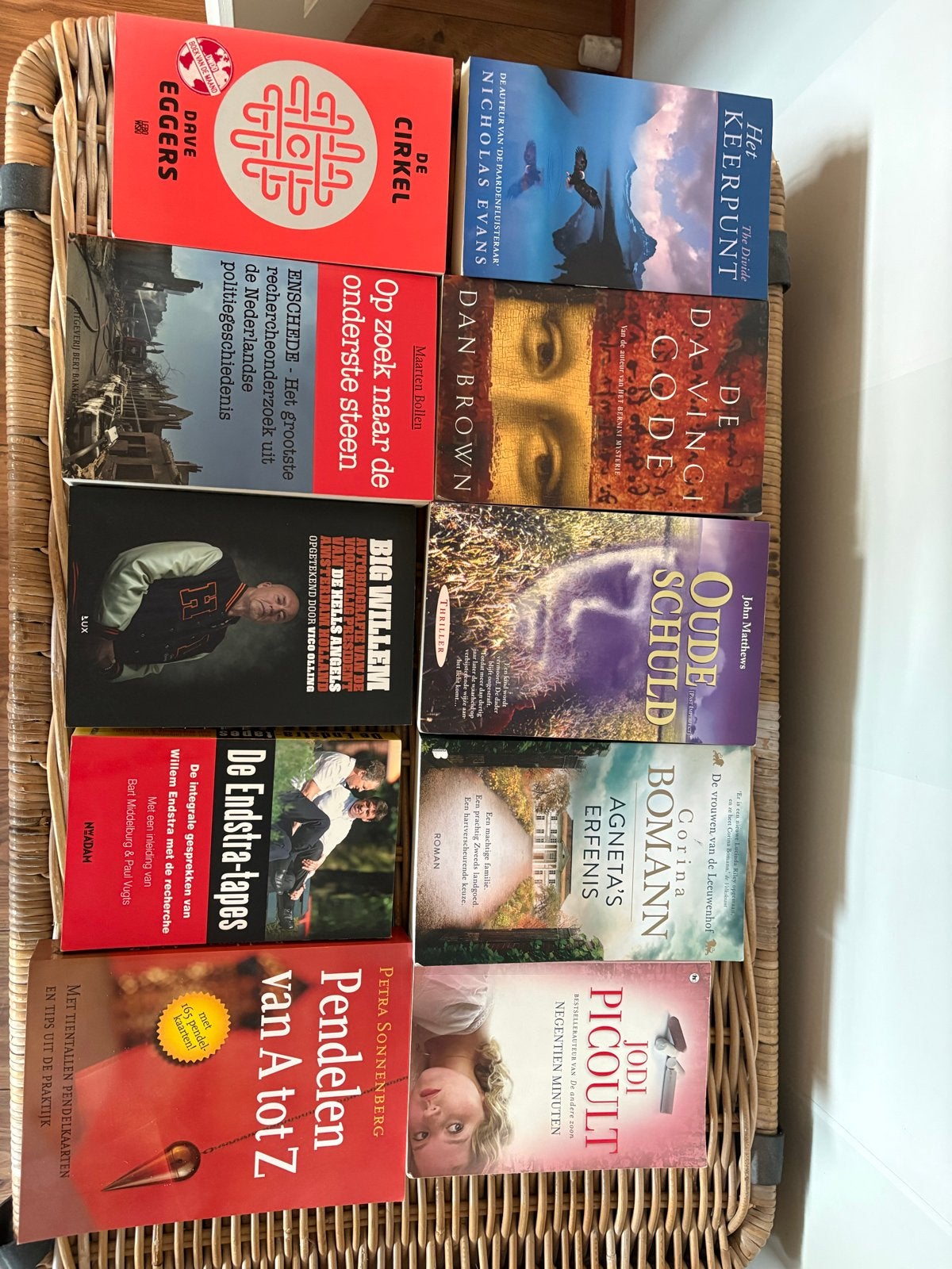 Diverse boeken: fictie, non-fictie en thrillers, Boeken, Ophalen of Verzenden, Gelezen, Nederland