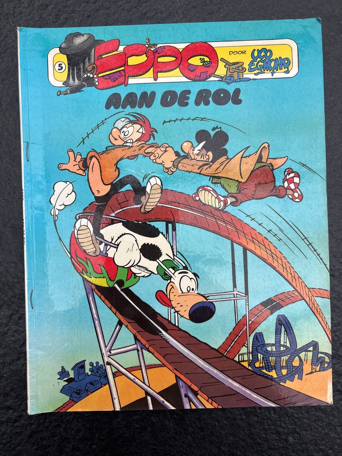 Eppo Aan de Rol - Stripboek nr. 5 door Uco Egmond, Eén stripboek, Ophalen of Verzenden, Gelezen