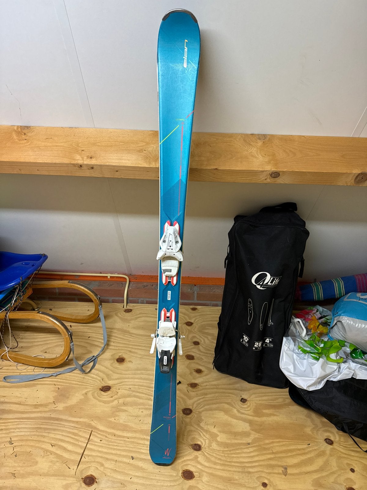 Elan Ski's 158cm - Delight Supreme, Ophalen, 140 tot 160 cm, Gebruikt, Skiën