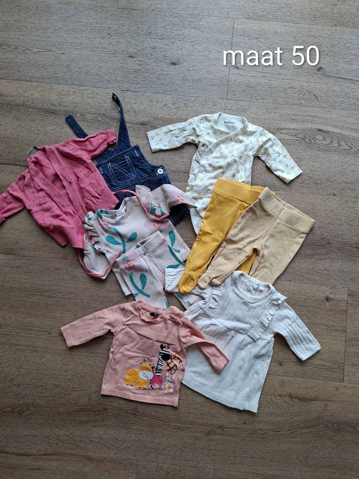 Meisjeskleding pakket maat 50 - Diverse merken, Kinderen en Baby's, Babykleding | Maat 50, Ophalen of Verzenden, Zo goed als nieuw