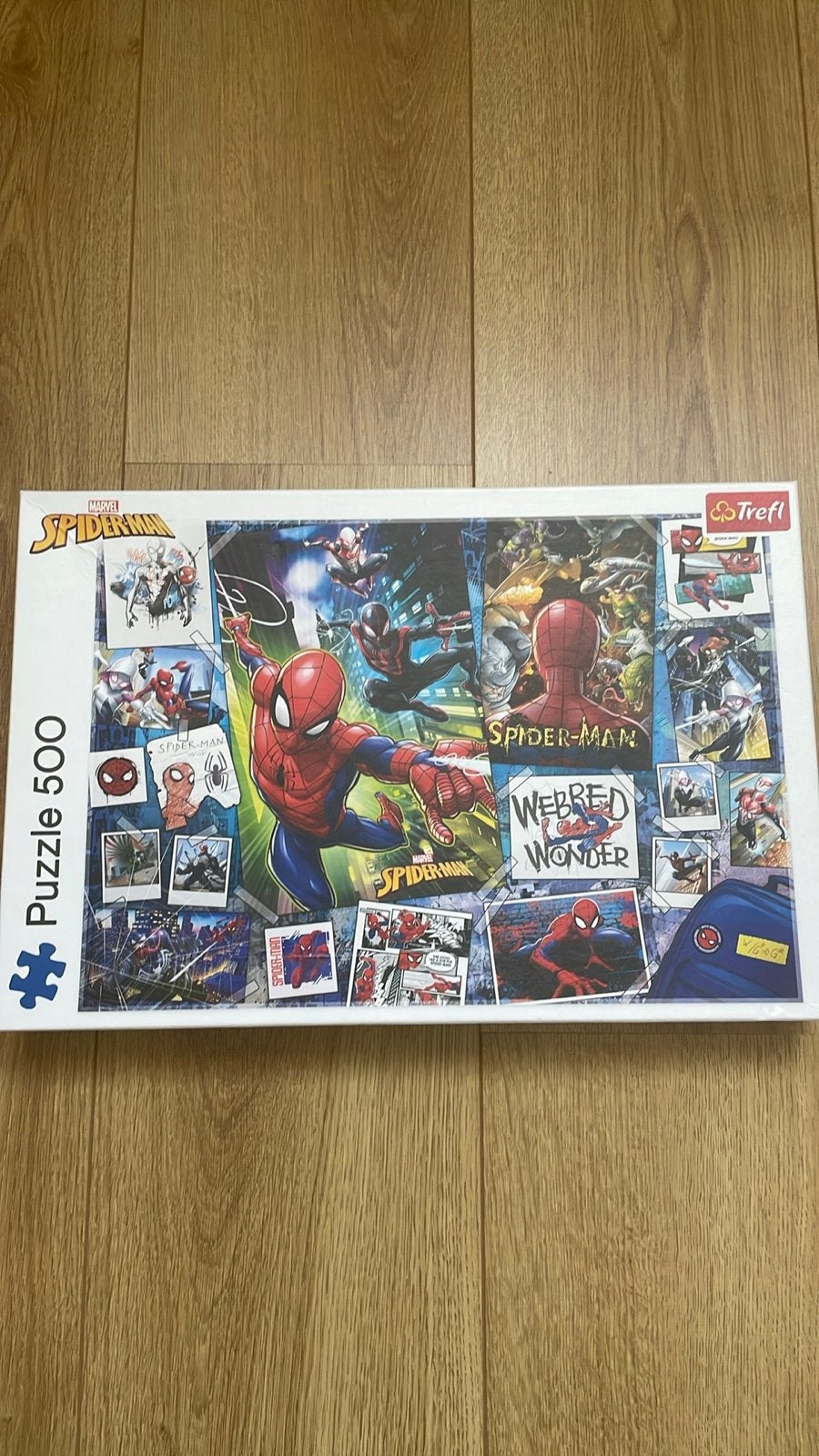 Marvel Spider-Man Trefl Legpuzzel 500 Stukjes, Ophalen, 500 t/m 1500 stukjes, Zo goed als nieuw, Legpuzzel