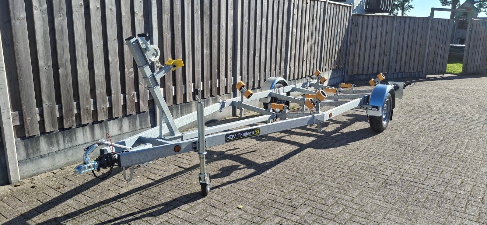 STUNTPRIJS Marlin HDV 1300 kg trailer let verlichting 2299, Ophalen, Minder dan 1500 kg, Verstelbare verlichting, 6 tot 9 meter