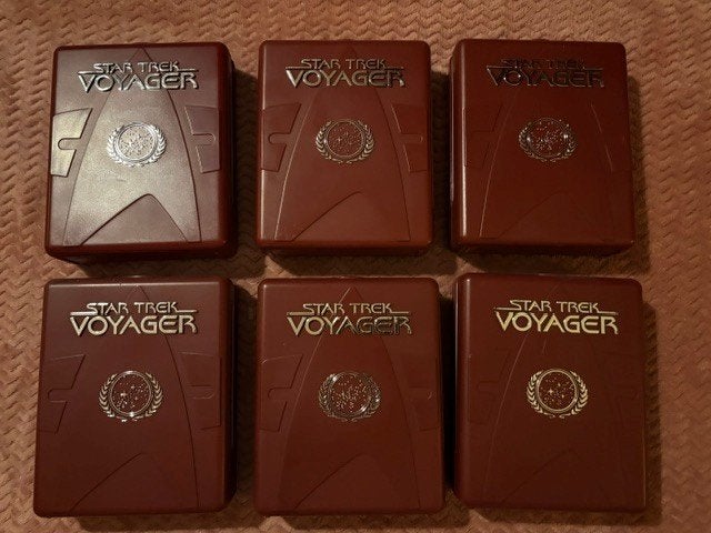 Star Trek - Voyager DVD box 1 t/m 6, Engels, Nederlands, Ophalen of Verzenden, Zo goed als nieuw