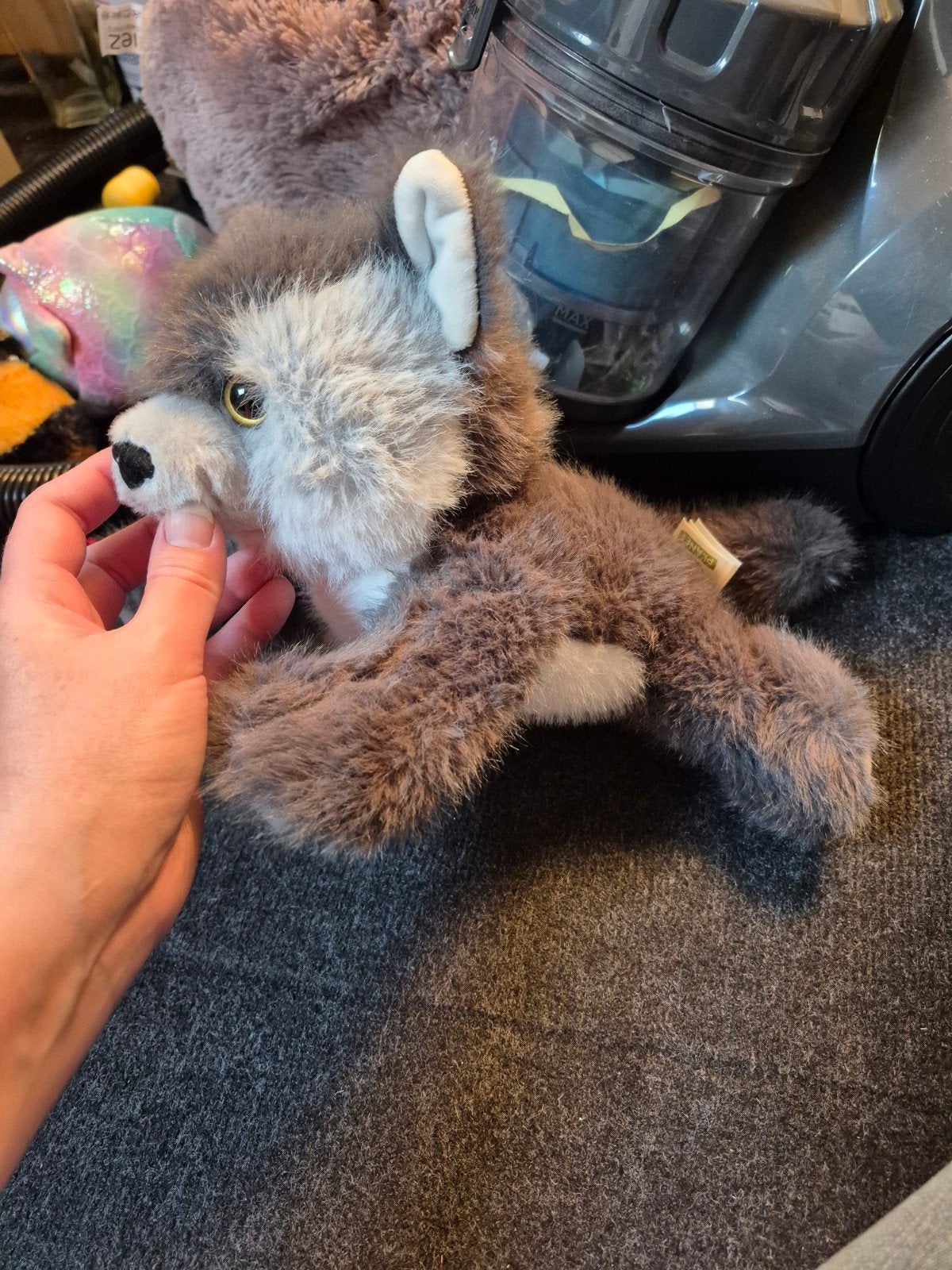 wolf knuffel, Ophalen of Verzenden, Zo goed als nieuw, Overige typen