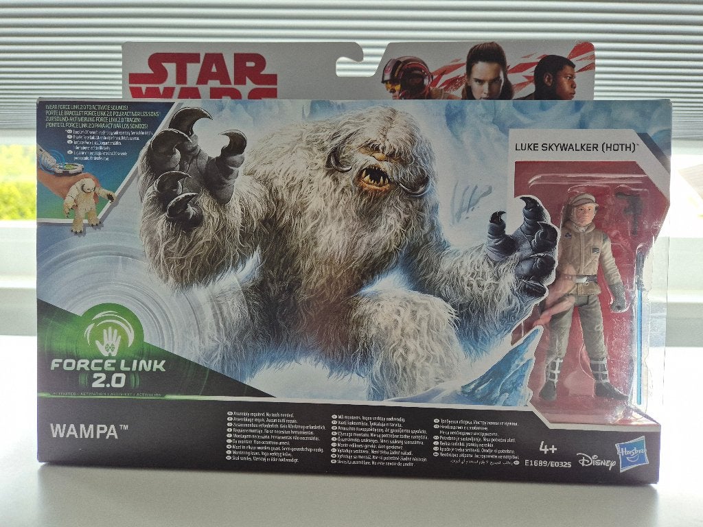 Star Wars Force Link 1.0 Wampa & Luke Skywalker Hoth, Verzamelen, Star Wars, Ophalen of Verzenden, Nieuw, Actiefiguurtje