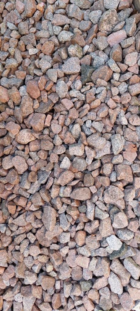 Gebruikt graniet  split voor 40 m2 - Diverse kleuren, Tuin en Terras, Grind, Keien en Split, Ophalen, Gebruikt, Multi, Split