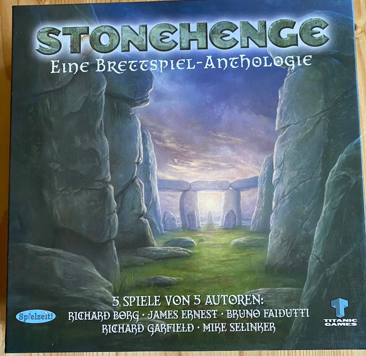 Stonehenge bordspel Titanic Games Richard Borg, Verzenden, Zo goed als nieuw