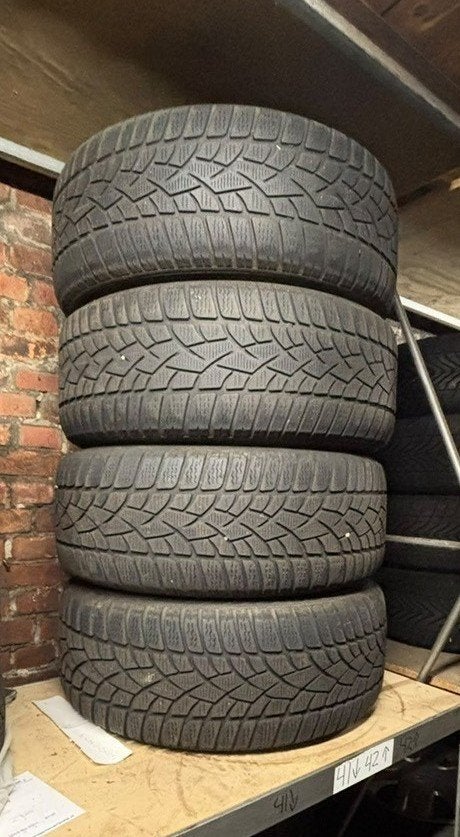 Winterbanden op lichtmetalen velg BMW 528i uit 2010, Ophalen, Gebruikt, Banden en Velgen, 17 inch