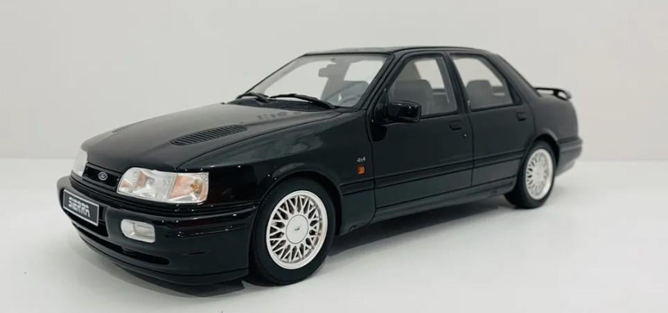 1:18 Ford Sierra 4x4 Cosworth Brasilia Zwart 1992 Ottomobile, Hobby en Vrije tijd, Modelauto's | 1:18, Ophalen of Verzenden, Nieuw