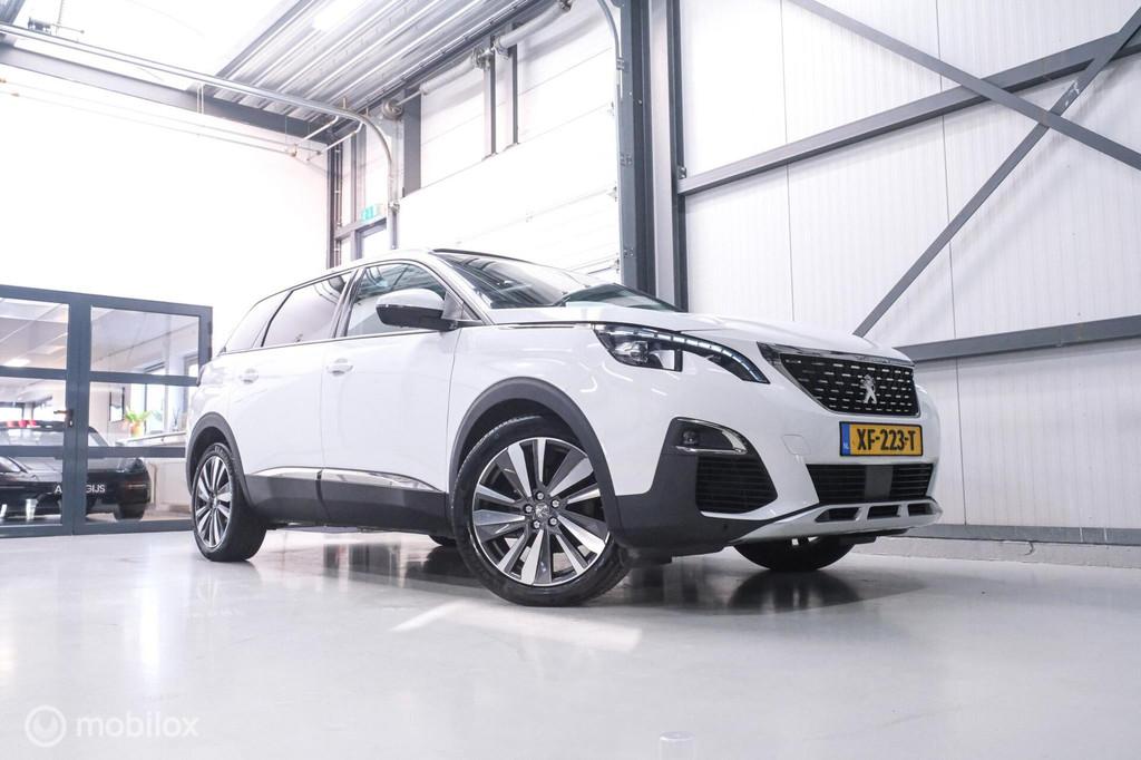 Peugeot 5008 1.2 PureTech Advanced Grip Control Allure | 7p, Auto's, Voorwielaandrijving, Gebruikt, 1199 cc, Wit