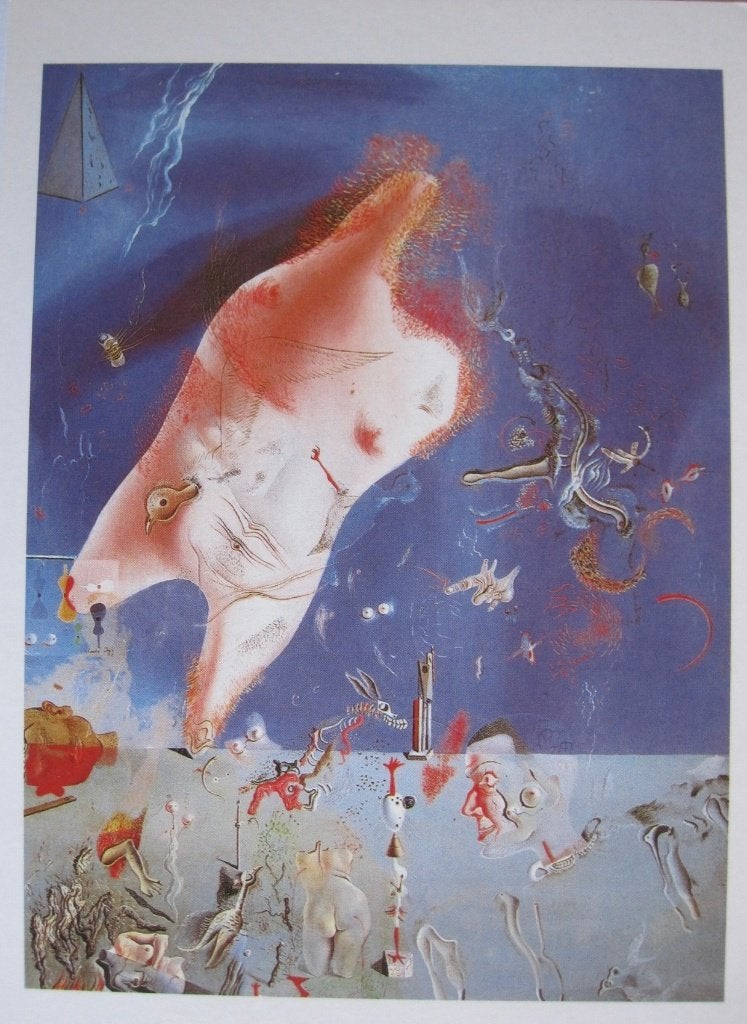 Salvador Dali - zomerkrachten en de geboorte van Venus, 1927, Ophalen of Verzenden, 1980 tot heden, Ongelopen, Overige thema's