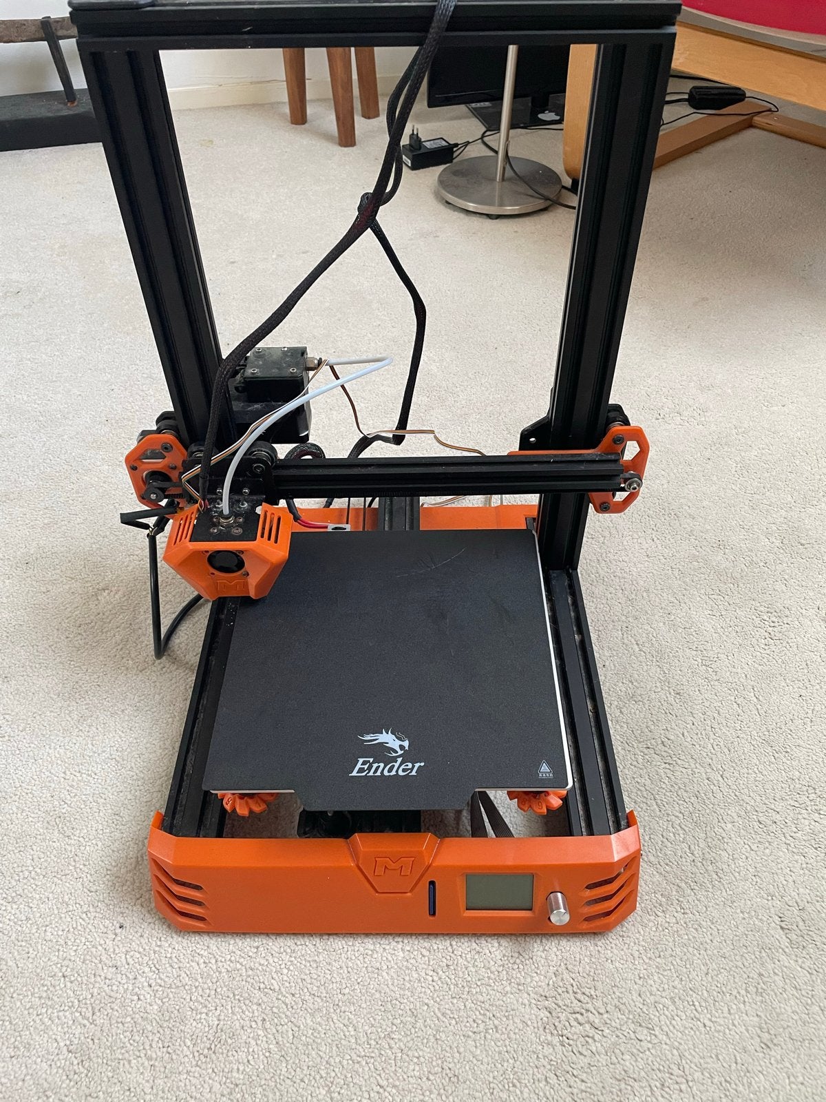 Tevo Tarantula Pro 3D printer met 3D Touch & extra's, Computers en Software, 3D Printers, Ophalen, Gebruikt, Filament