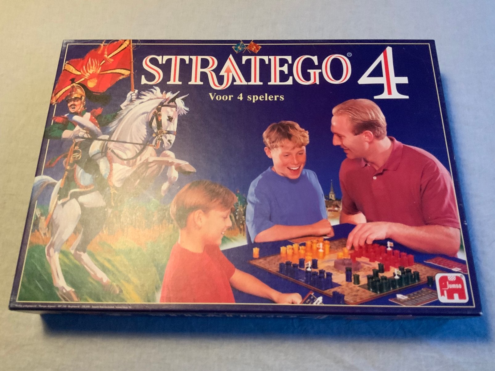 Stratego 4-spelers, Een of twee spelers, Ophalen of Verzenden, Gebruikt, Jumbo