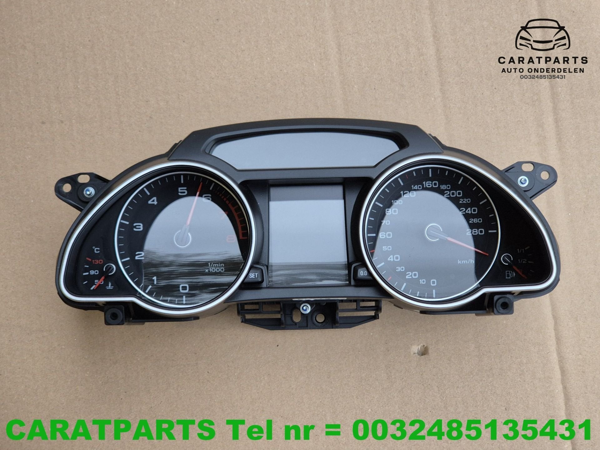 8T0920932Q A5 kilometerteller a5 tellerklok tacho a5 cockpit, Gebruikt, AUDI AG, Auto-Union-Strasse 1
85045  Ingolstadt, DE, Kundenbetreuung@audi.de