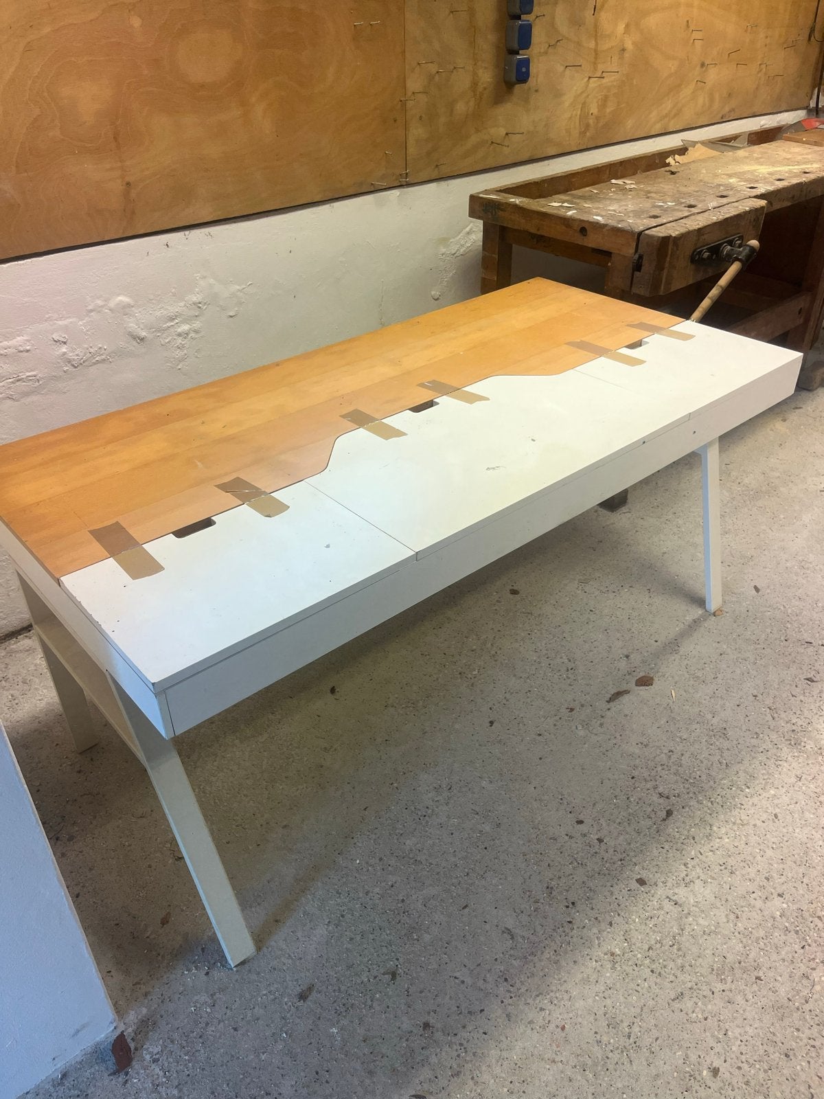 GRATIS Bureau Ikea, Huis en Inrichting, Tafels | Eettafels, Ophalen, Gebruikt, 100 tot 150 cm, 50 tot 100 cm