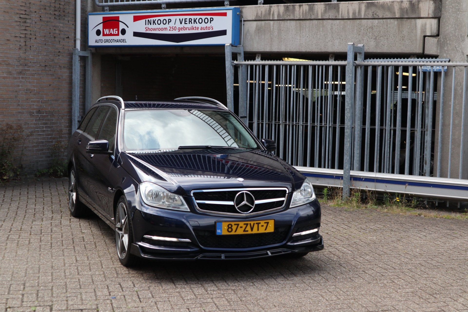 Mercedes-Benz C-Klasse Estate 250 Business Class Elegance, Auto's, Automaat, Euro 5, 4 cilinders, Blauw