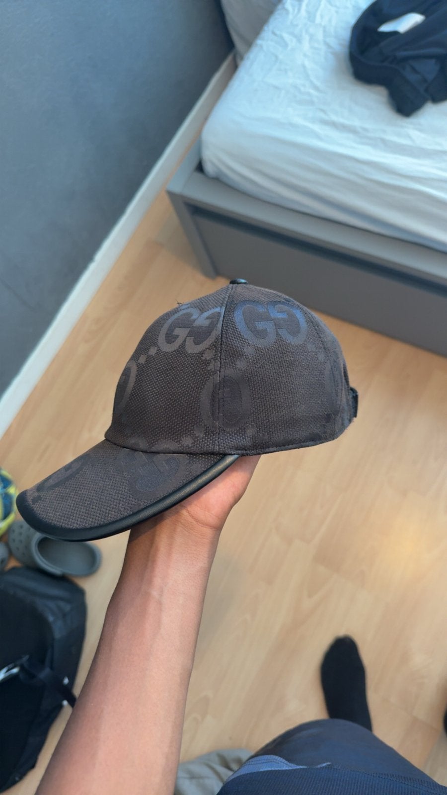 Gucci Pet met GG-patroon, Ophalen of Verzenden, Gedragen, One size fits all, Pet