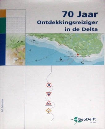 Atlas - 70 jaar ontdekkingsreiziger in de Delta (Geodelft), Ophalen of Verzenden, 1800 tot 2000, Nederland, Landkaart