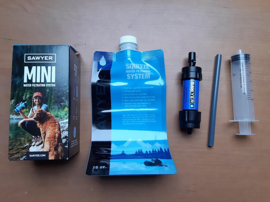 Sawyer mini waterfilter, nieuw, Ophalen, Nieuw
