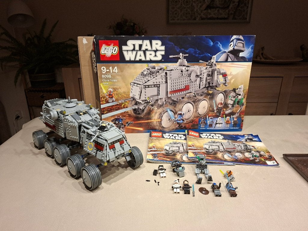 Lego star wars 8098 turbo tank, Kinderen en Baby's, Star Wars, Lego, Ophalen of Verzenden, Zo goed als nieuw