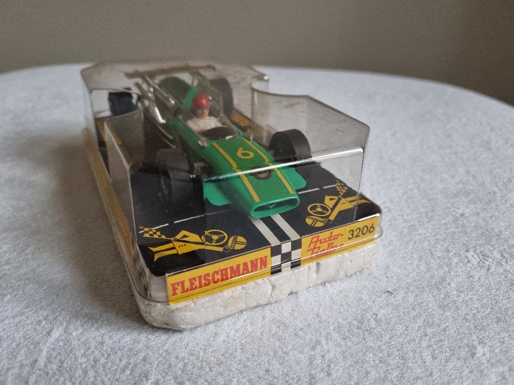 Fleischmann 3206 Cooper Maserati groen, nieuw met OVP., Verzenden, Nieuw, Elektrisch, Fleischmann