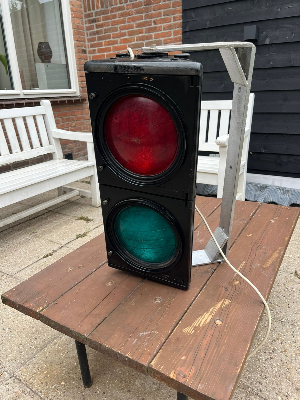 Stoplicht , led lampen en stevige beugel, Ophalen, Gebruikt, Licht