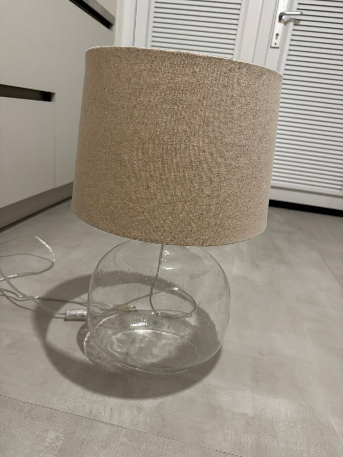 Tafellamp, Beige, Ophalen, Zo goed als nieuw