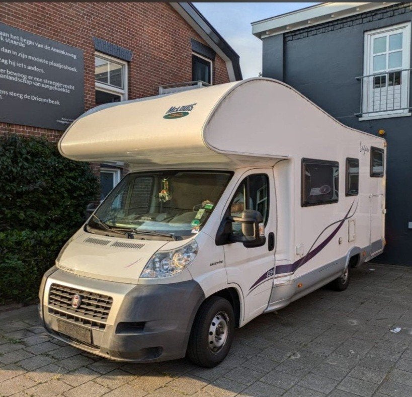 Camper Mc Louis Alkoof 6 persoons, Caravans en Kamperen, Campers, Alkoof, Ringverwarming, Fiat, Particulier
