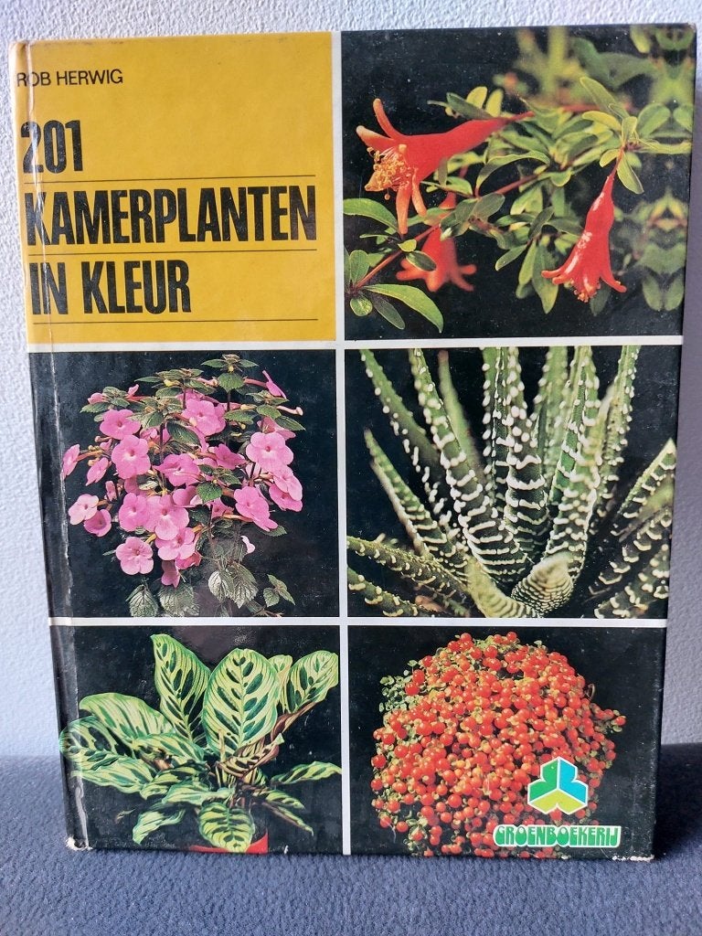 201 kamerplanten in kleur 1974, Boeken, Gelezen, Ophalen of Verzenden, Kamerplanten, Rob Herwig