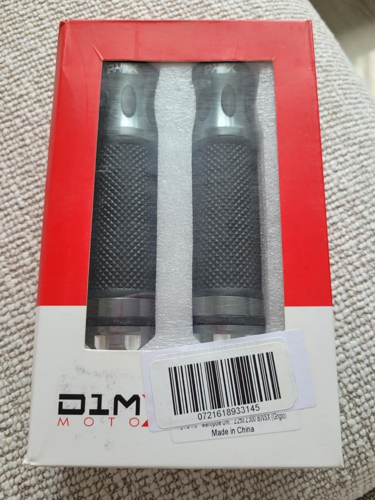 D1MX Moto Handvatten Grijs/Zwart - Nieuw in Doos, Motoren, Ophalen of Verzenden, Nieuw