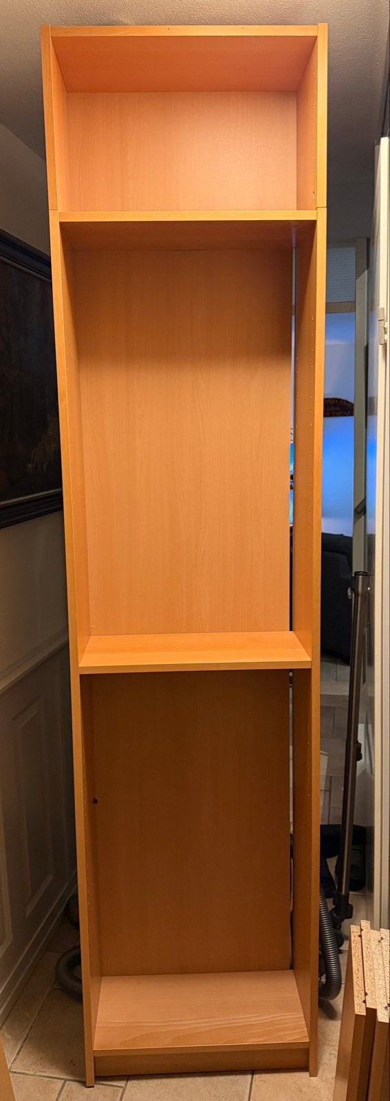 Aangepaste IKEA Billy Boekenkast - 56,5x28x237 cm, Ophalen, Met plank(en), Gebruikt, 200 cm of meer
