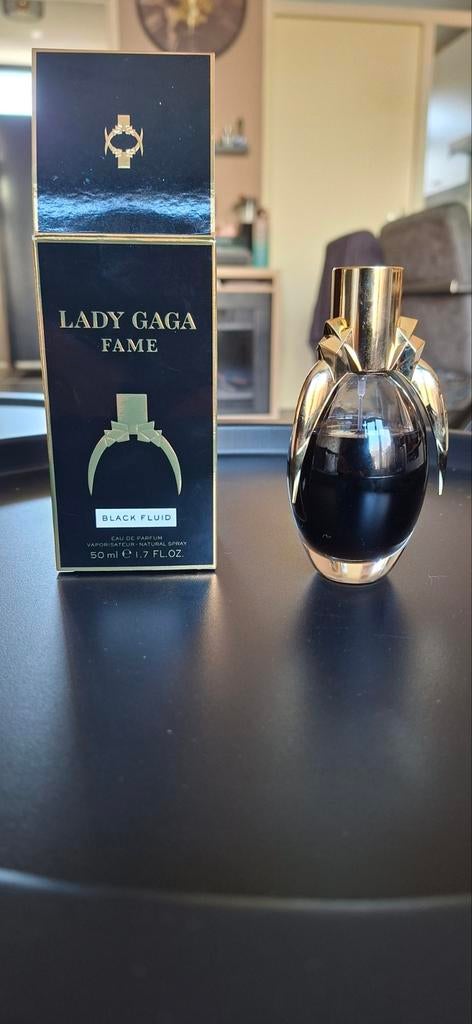 Lady Gaga Fame 50 ml - Zeldzaam parfum (bijna vol + doos), Sieraden, Tassen en Uiterlijk, Uiterlijk | Parfum, Zo goed als nieuw