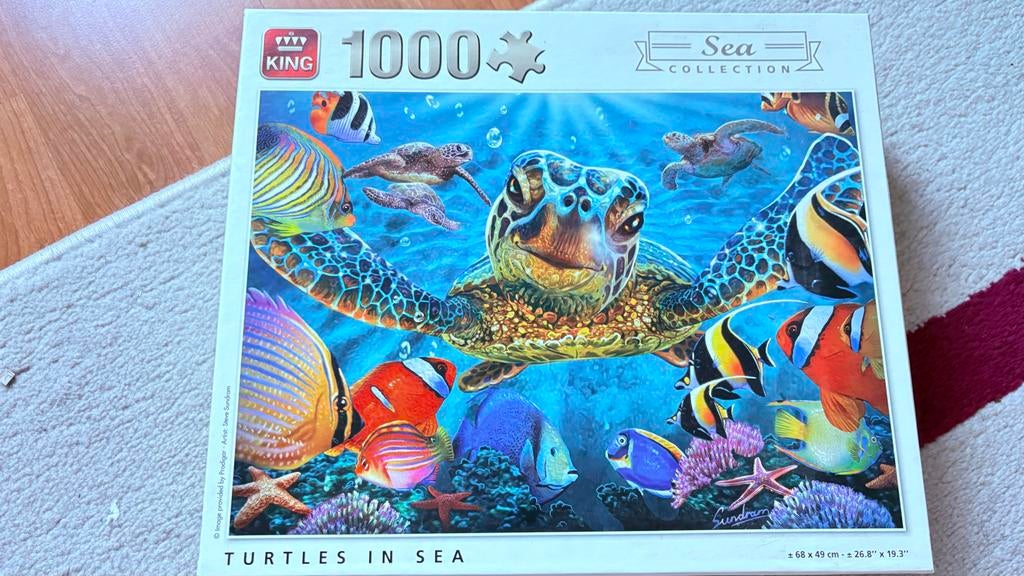 Puzzels, Ophalen of Verzenden, 500 t/m 1500 stukjes, Zo goed als nieuw, Legpuzzel