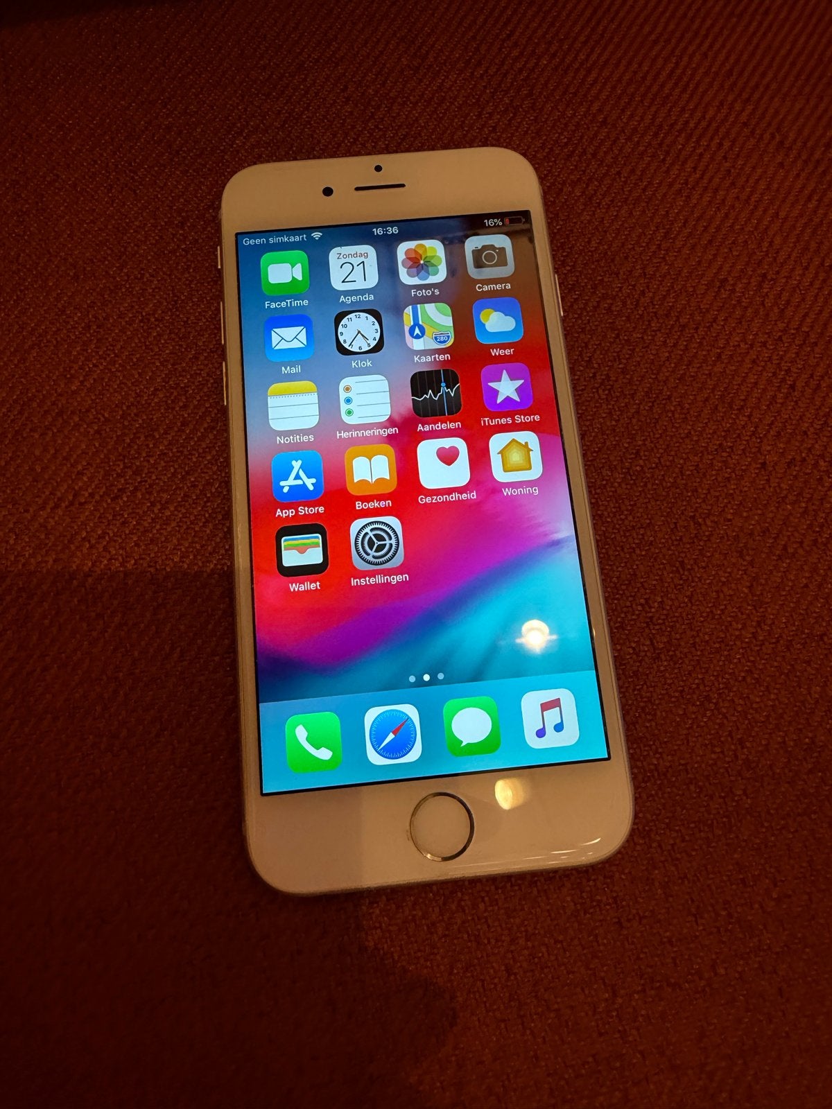 Apple iPhone 6 128GB Zilver - Goede staat, Ophalen, Zonder simlock, Zonder abonnement, IPhone 6S