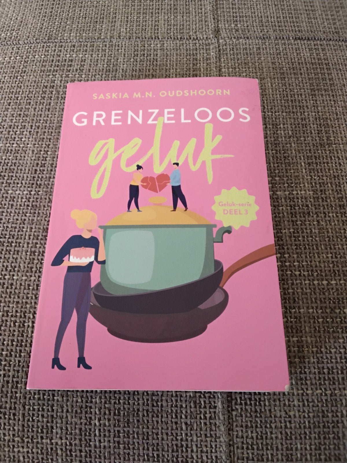 Saskia M.N. Oudshoorn - Grenzeloos geluk, Ophalen of Verzenden, Zo goed als nieuw, Saskia M.N. Oudshoorn