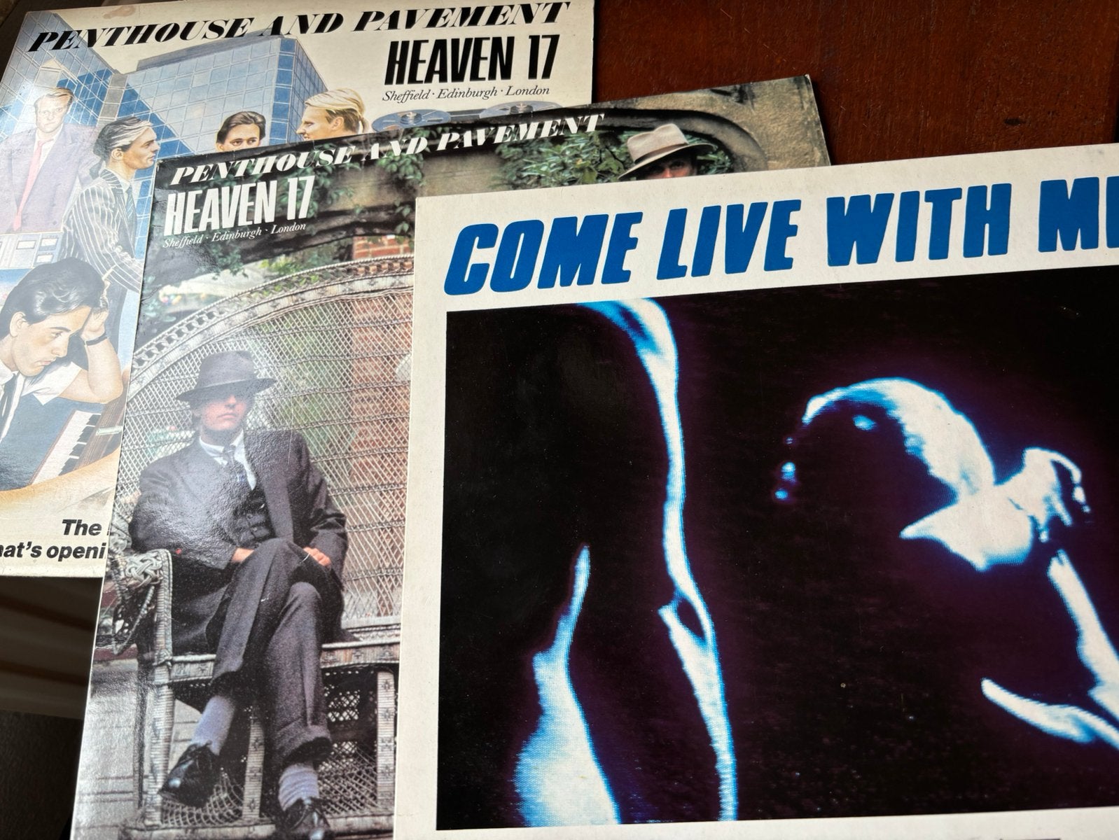 Heaven 17 vinyl lp en 2 x 12 inch, LP, Gebruikt, Pop, Ophalen of Verzenden