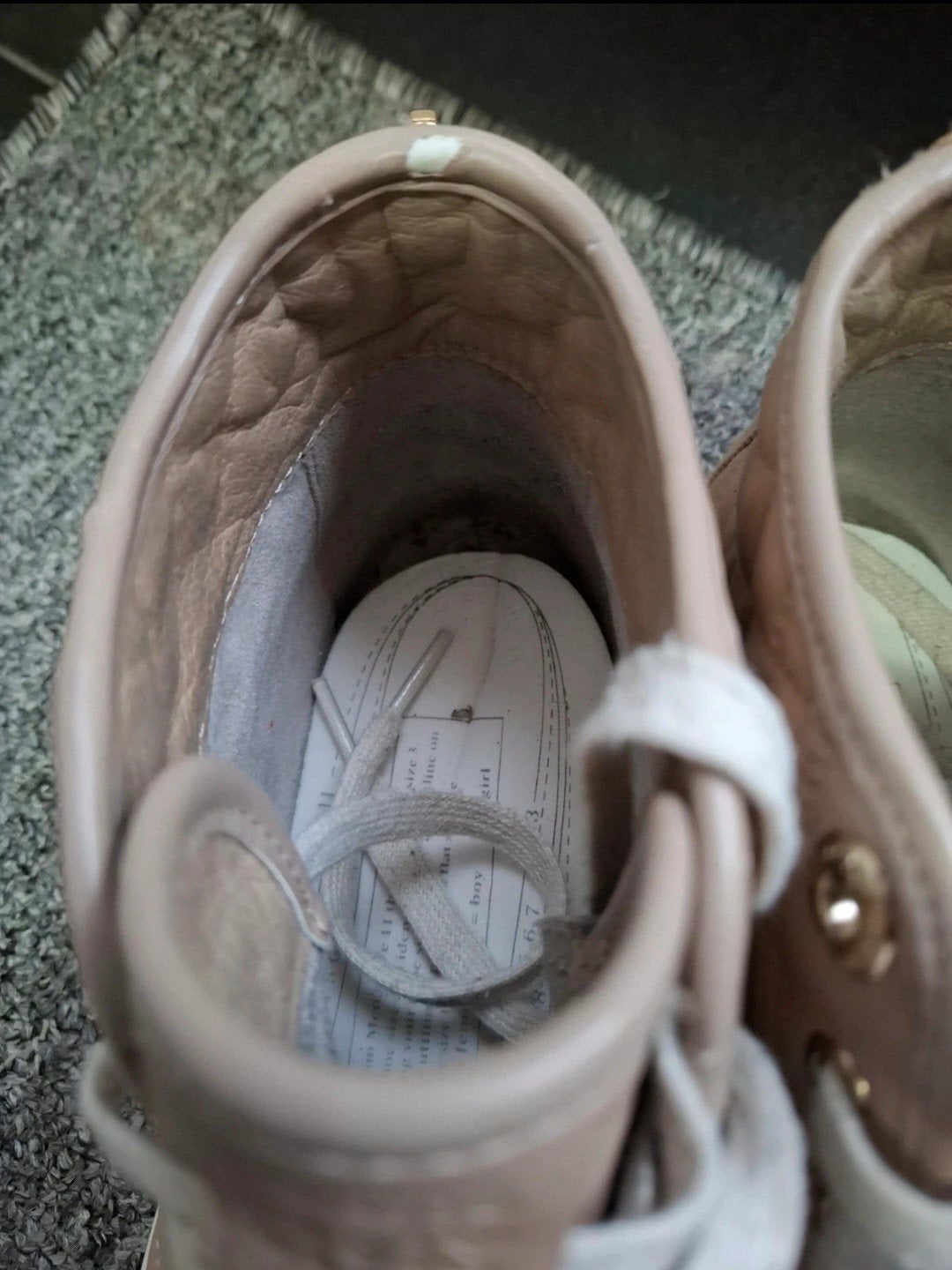 Geox Respira dames sneakers hoog beige/roze suede – maat 40, Geox, Beige, Ophalen of Verzenden, Sneakers of Gympen