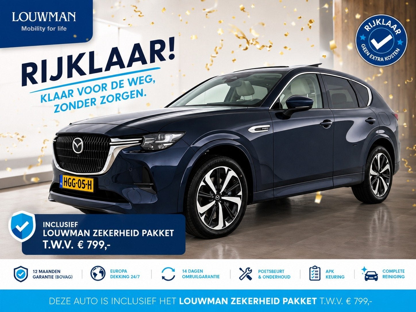 Mazda CX-60 2.5 e-SkyActiv PHEV Takumi Plus | Full Options |