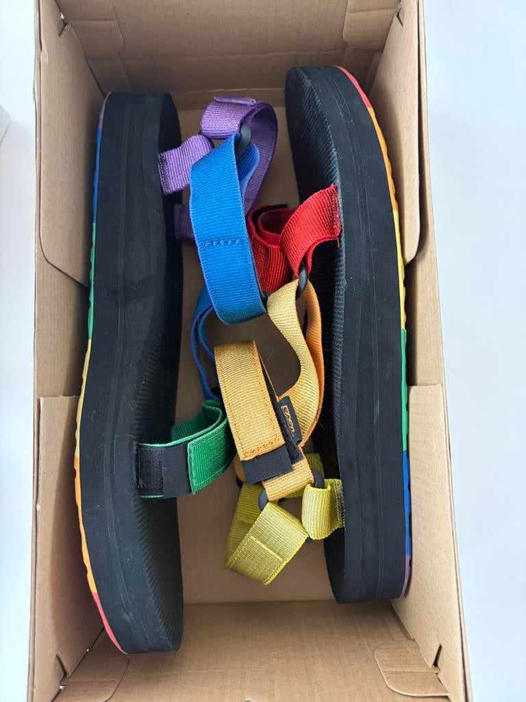 Teva midform sandalen, Kleding | Dames, Schoenen, Overige kleuren, Zo goed als nieuw, Sandalen of Muiltjes, Ophalen of Verzenden
