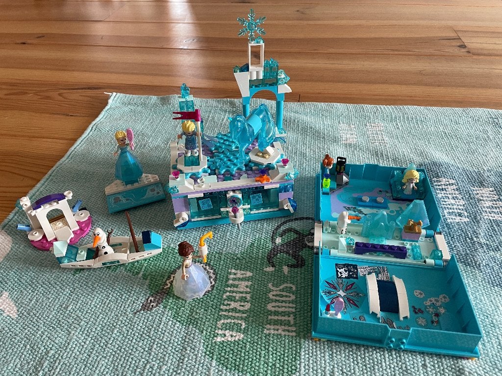 Lego Elsa combi div set, Gebruikt, Lego, Ophalen of Verzenden, Minifiguur